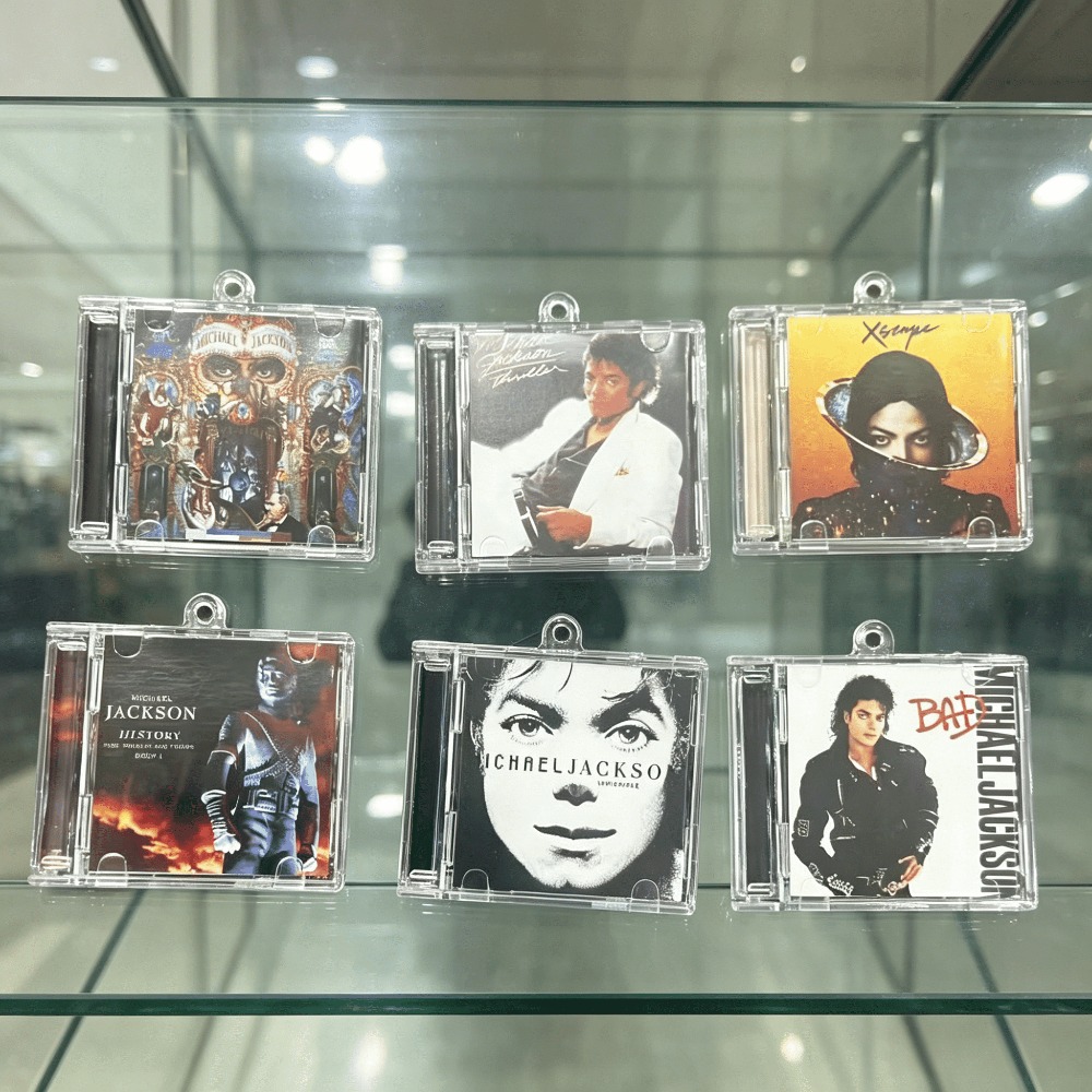 Michael Jackson Merch Mini CD  - Women'S Keychain Accessories avaliação e preço