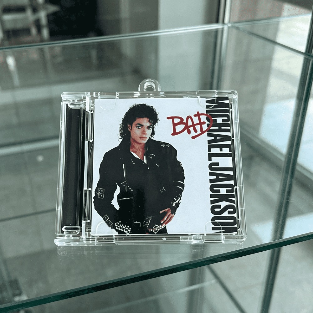 Michael Jackson Merch Mini CD  - Women'S Keychain Accessories avaliação e preço