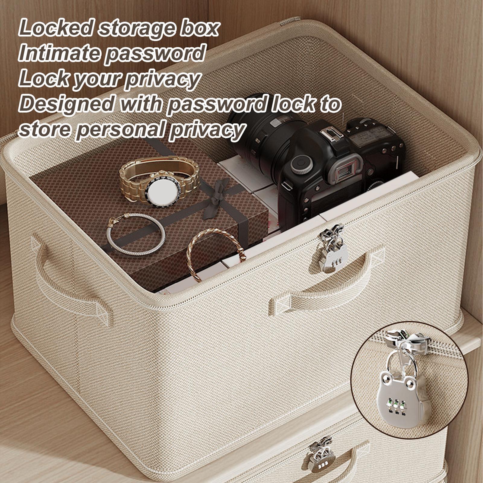 Lockable Storage Box Jeans Clo - Women Accessories List avaliação e preço