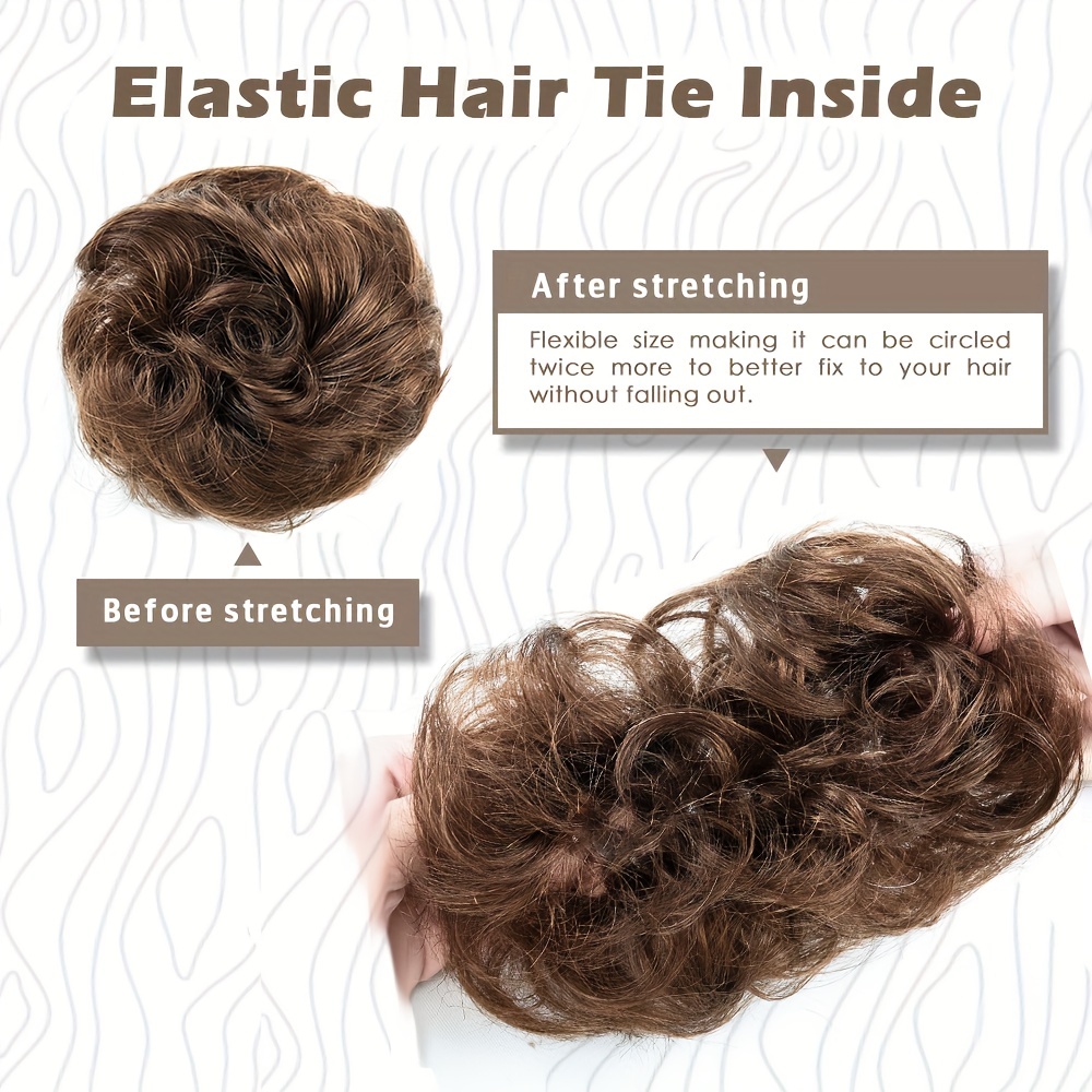 4 Inch Brazilian Human Hair Me - Hair Band Elastic avaliação e preço