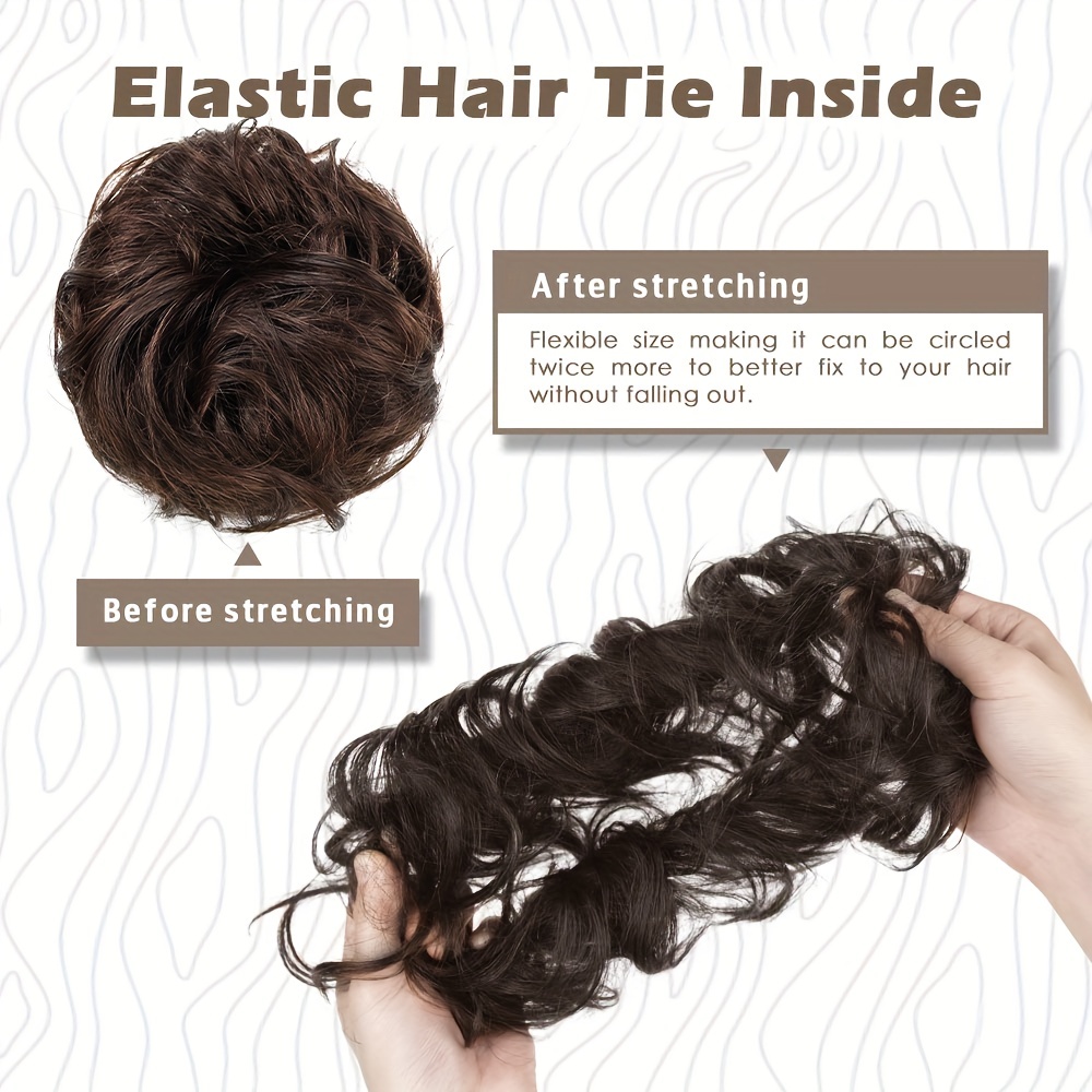 4 Inch Brazilian Human Hair Me - Hair Band Elastic avaliação e preço