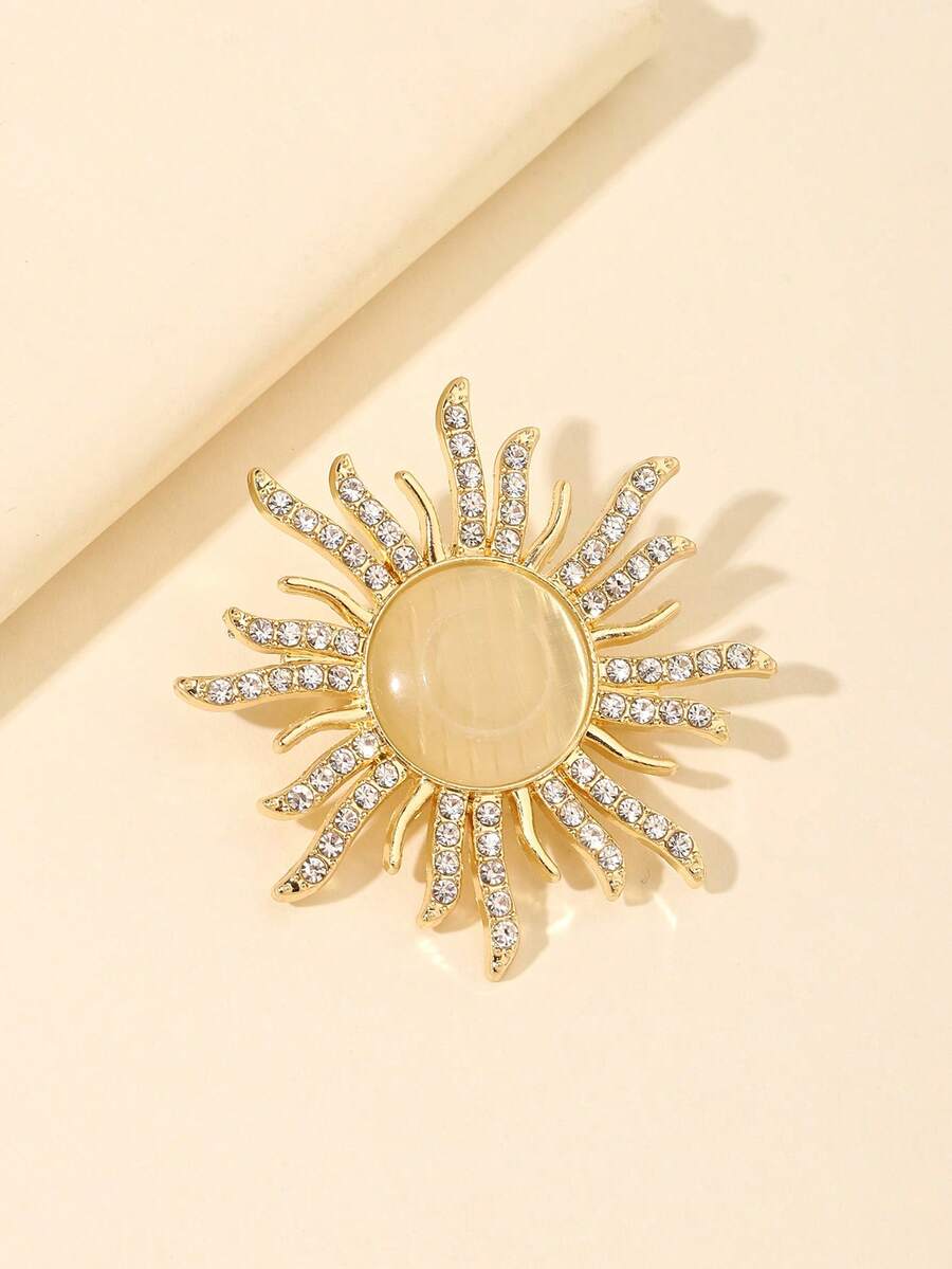 Sunburst Cat Eye Zinc Alloy Br - Women Accessories Business avaliação e preço