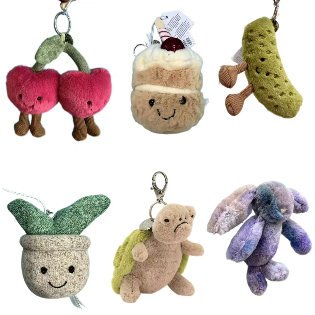 New JA brand plush toy keychai - Women'S Keychain Accessories avaliação e preço