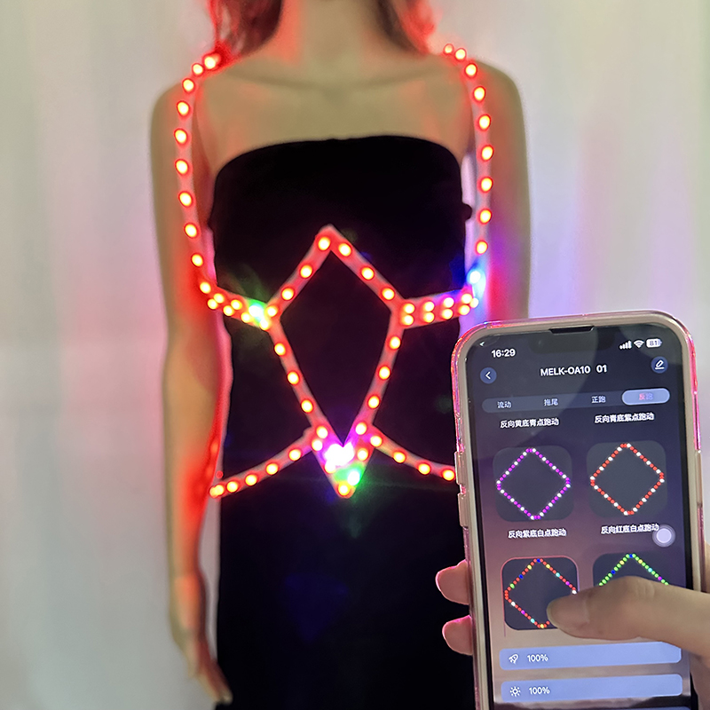 Glowing Colorful Belt For Unis - Women Accessories App avaliação e preço