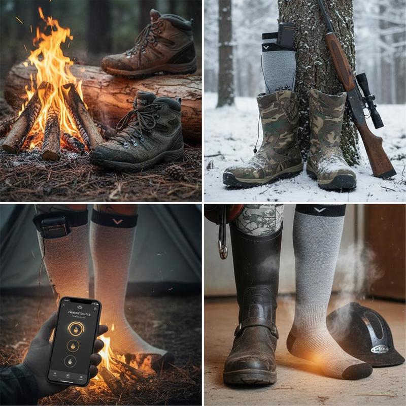 Thermal Footwear 6000mAh Batte - Women Accessories App avaliação e preço