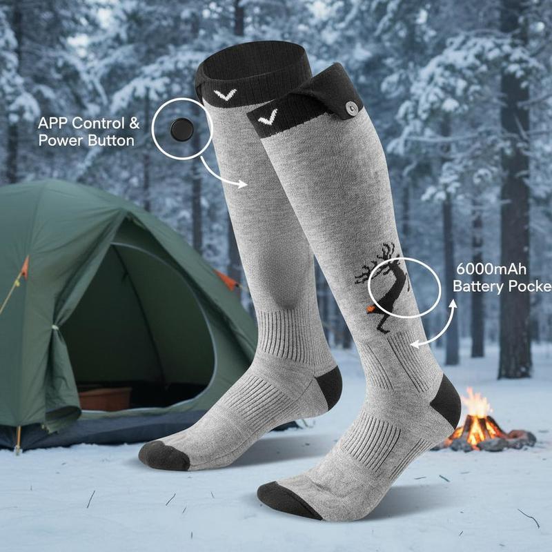 Thermal Footwear 6000mAh Batte - Women Accessories App avaliação e preço