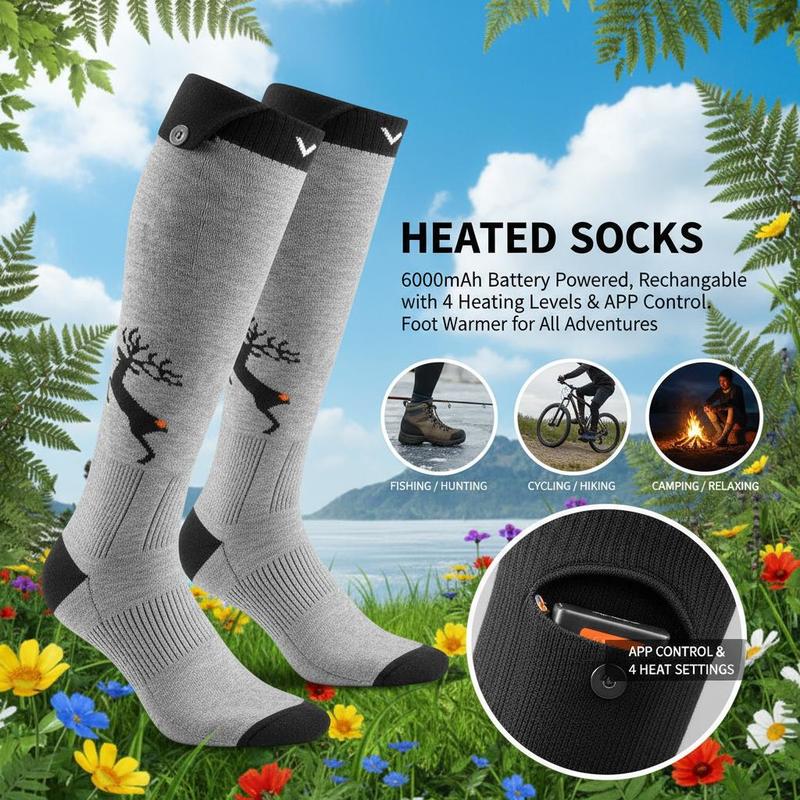 Thermal Footwear 6000mAh Batte - Women Accessories App avaliação e preço