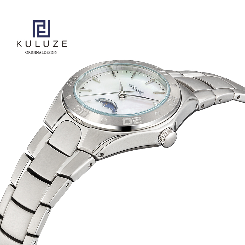 KULUZE Titanium Lady Watch Swi - Women Accessories Display avaliação e preço